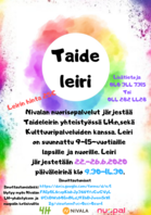 Ilmoittaudu 25.5.2020 mennessä!